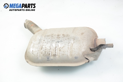 Muffler for Mercedes-Benz 190 (W201) 2.0 D, 75 hp automatic, 1985