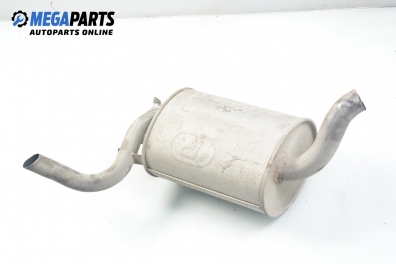 Rear muffler for Mercedes-Benz 190 (W201) 2.0 D, 75 hp automatic, 1985