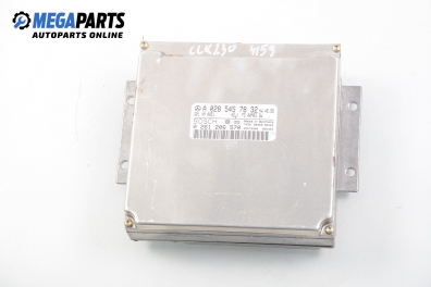 ECU für Mercedes-Benz CLK-Klasse 208 (C/A) 2.3 Kompressor, 193 hp, coupe automatik, 2000 № Bosch 0 261 206 570