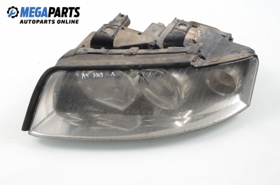 Headlight for Audi A4 (B6) 2.5 TDI, 155 hp, station wagon, 2002, position: left