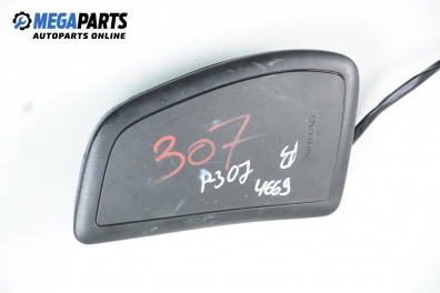 Airbag pentru Peugeot 307 1.6 16V, 109 cp, hatchback, 3 uși automat, 2002, poziție: dreapte