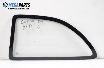 Vent window for Opel Corsa B 1.2, 45 hp, 3 doors, 1997, position: left