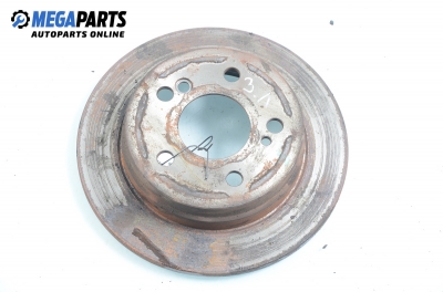 Brake disc for Mercedes-Benz 190 (W201) 2.0, 122 hp, 1992, position: rear