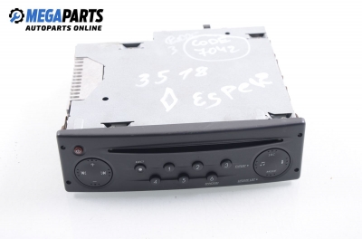 CD player for Renault Espace IV 2.2 dCi, 150 hp, 2006 code : 7042