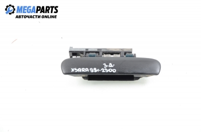 Outer handle for Citroen Xsara 1.6, 88 hp, station wagon, 1998, position: rear - right