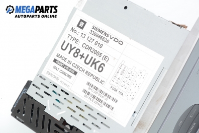 CD spieler für Opel Meriva A 1.7 DTI, 75 hp, 2006 № Siemens VDO 330886636