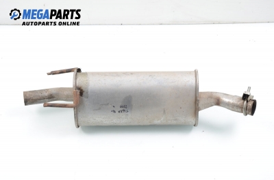 Rear muffler for Opel Tigra 1.4 16V, 90 hp, 1996