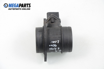 Air mass flow meter for Volkswagen Golf IV 1.9 TDI, 90 hp, 3 doors, 2000 № Bosch 0 280 217 121