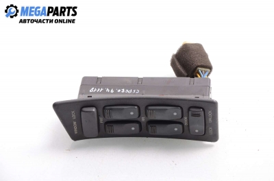 Window adjustment switch for Daewoo Espero 1.5 16V, 88 hp, 1994