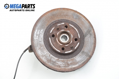Knuckle hub for Fiat Multipla 1.6 16V, 103 hp, 2000, position: front - right
