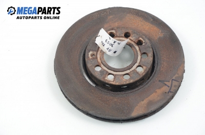 Brake disc for Audi A4 (B5) 1.8 T, 150 hp, station wagon, 1997, position: front - right