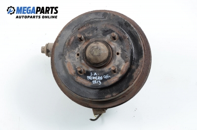 Knuckle hub for Nissan Primera 1.6, 102 hp, hatchback, 1995, position: rear - left