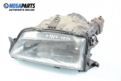 Headlight for Peugeot 306 1.6, 89 hp, hatchback, 3 doors, 1994, position: left