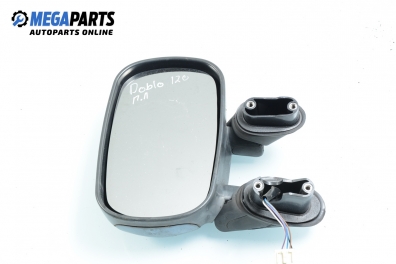 Mirror for Fiat Doblo 1.9 D, 63 hp, passenger, 2001, position: left