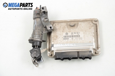 ECU mit zündschlüssel für Seat Leon (1M) 1.4, 75 hp, 5 türen, 2000 № Bosch 0 261 206 737