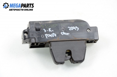 Trunk lock for Peugeot 407 2.0 HDI, 136 hp, sedan, 2004