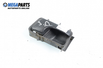 Inner handle for Volkswagen Passat (B3) 1.8, 90 hp, station wagon, 1990, position: rear - right