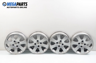 Alloy wheels for Peugeot 307 (2001-2008) 15 inches, width 6 (The price is for the set)