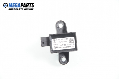 Airbag sensor for Mercedes-Benz S-Class W221 3.2 CDI, 235 hp automatic, 2007 № Siemens 5WK4 3446