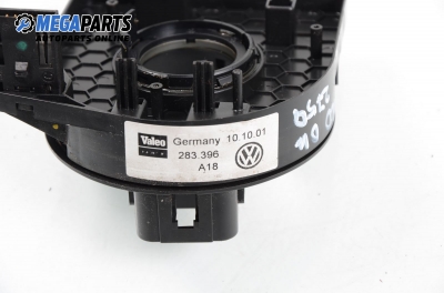 Steering wheel ribbon cable for Volkswagen Polo (9N) 1.2 12V, 64 hp, 2002 № Valeo 283.396