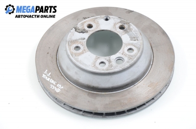 brake disc for Volkswagen Touareg 5.0 TDI, 313 hp automatic, 2003, position: rear - right