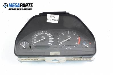 Instrument cluster for BMW 5 (E34) 2.4 td, 115 hp, sedan automatic, 1991 № 8362398