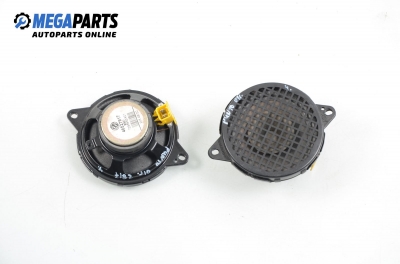 Loudspeakers for Fiat Punto 1.2, 60 hp, hatchback, 5 doors, 2001