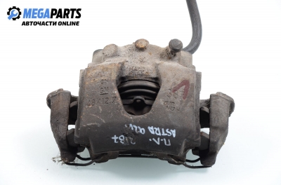 Caliper for Opel Astra F 1.4, 60 hp, hatchback, 5 doors, 1992, position: front - left