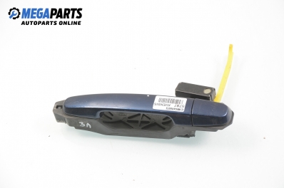 Outer handle for Toyota Avensis 2.0 D-4D, 116 hp, hatchback, 2005, position: rear - left