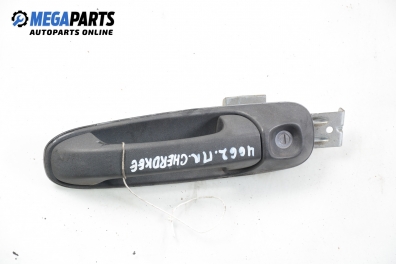 Mâner exterior pentru Jeep Cherokee (KJ) 2.5 CRD, 143 cp, 5 uși, 2003, poziție: stânga - fața