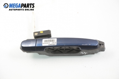 Outer handle for Toyota Avensis 2.0 D-4D, 116 hp, hatchback, 2005, position: rear - right