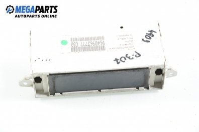 Display pentru Peugeot 307 1.4 HDi, 68 cp, hatchback, 3 uși, 2002 № 21657730-6 A
