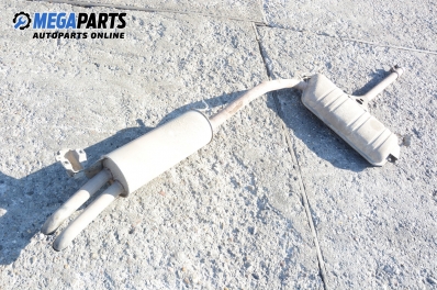 Muffler for Audi A6 (C5) 2.5 TDI, 150 hp, station wagon, 2000