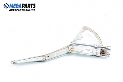 Manual window lifter for Opel Corsa B 1.4 16V, 90 hp, 3 doors automatic, 1996, position: left