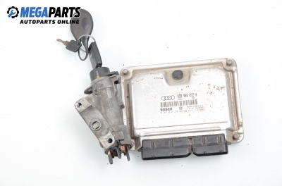 ECU mit zündschlüssel für Audi A3 (8L) 1.9 TDI, 110 hp, 3 türen automatik, 2000 № Bosch 0 281 010 120