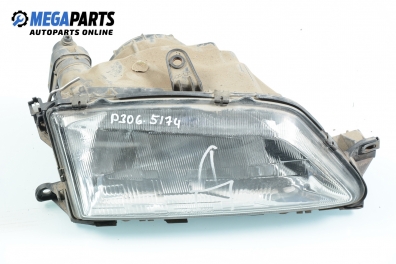 Headlight for Peugeot 306 1.4, 75 hp, hatchback, 5 doors, 1993, position: right