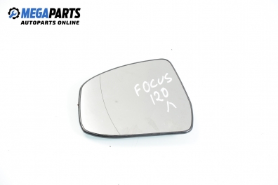 Mirror glass for Ford Focus II 1.6 TDCi, 90 hp, hatchback, 5 doors, 2010, position: left