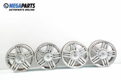 Alufelgen für Renault Megane II (2002-2009) 16 inches, breite 6.5 (Preis pro set angegeben)