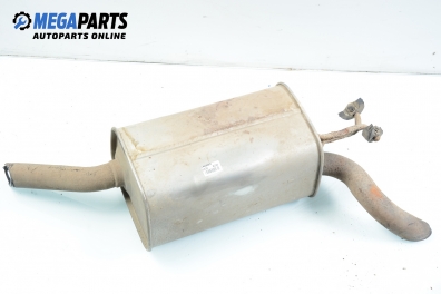 Rear muffler for Mercedes-Benz E-Class 210 (W/S) 2.3, 150 hp, sedan automatic, 1996