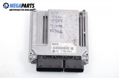 ECU for BMW 3 (E90, E91, E92, E93) 2.0 D, 163 hp, combi automatic, 2006 № Bosch 0 281 012 754