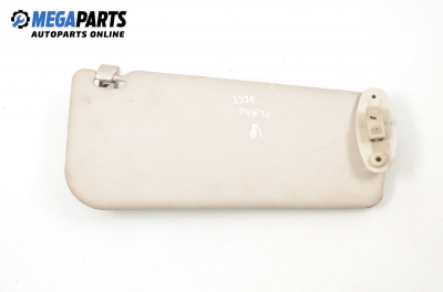 Sun visor for Fiat Punto 1.9 DS, 60 hp, hatchback, 3 doors, 1999, position: left