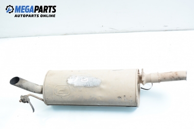 Rear muffler for Citroen C5 2.0 HDi, 109 hp, hatchback, 2001