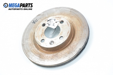 Brake disc for Renault Megane I 1.6, 90 hp, hatchback, 5 doors, 1999, position: front