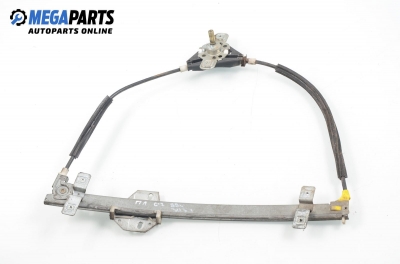 Macara geam cu acționare manuală pentru Volkswagen Golf II 1.6, 70 cp, 5 uși, 1988, poziție: stânga - fața
