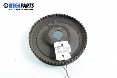 Belt pulley for Opel Corsa B 1.4 Si, 82 hp, 3 doors, 1994