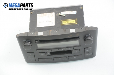 CD player for Toyota Avensis 2.0 D-4D, 116 hp, hatchback, 2005 № 86120-05070