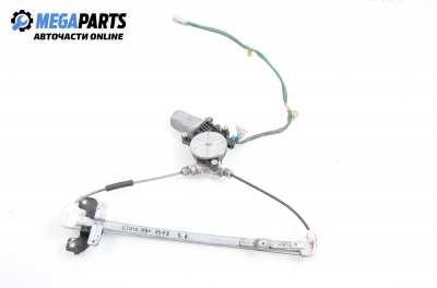 Electric window regulator for Honda Civic VII 2.0, 160 hp, hatchback, 2003, position: rear - left