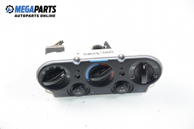Air conditioning panel for Ford Fiesta V 1.6 TDCi, 90 hp, hatchback, 2004
