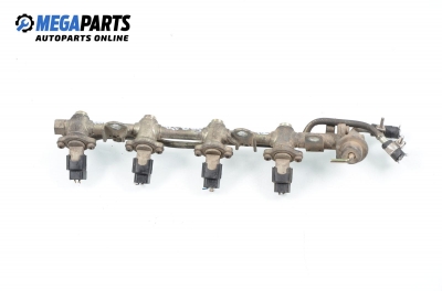 Fuel rail with injectors for Nissan Micra 1.0, 54 hp, hatchback, 5 doors, 1997