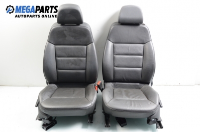 Leather seats for Opel Vectra C 2.2 16V, 147 hp, sedan automatic, 2008